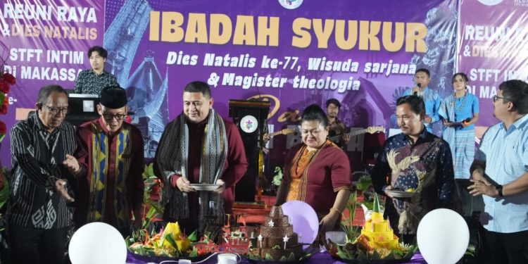 Pesan Damai Wali Kota Makassar di Malam Budaya STFT INTIM