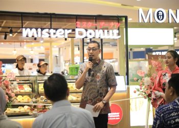 Mister Donut Resmi Buka Gerai ke-23 di Makassar, Sekda Zulkifly Paparkan Iklim Investasi Terkini