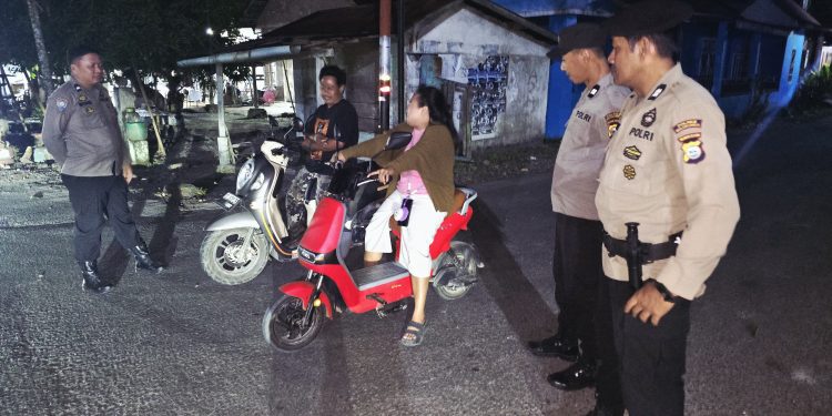 Polsek Ujungloe Gelar Patroli Cipkon Antisipasi Gangguan Kamtibmas