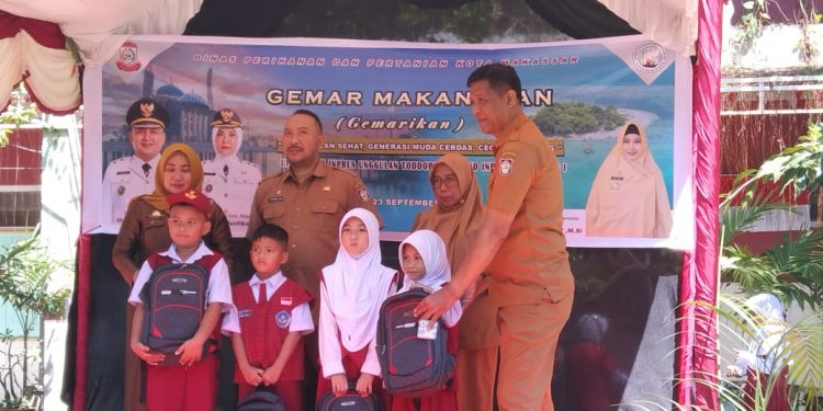 Dihadiri Dinas Pertanian, SD Inpres Toddopuli 1 dan Unggulan Menggelar “Gemar Makan Ikan”