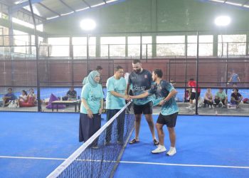 Padel Cup 2025 Laga Ekshibisi Spektakuler, Munafri dan Kepala BKN Adu Ketangkasan
