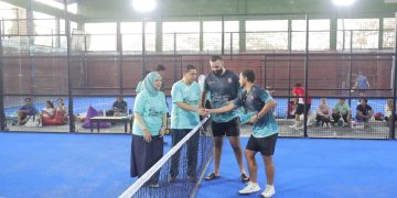 Padel Cup 2025 Laga Ekshibisi Spektakuler, Munafri dan Kepala BKN Adu Ketangkasan