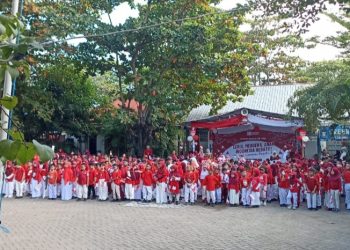 Perayaan HUT, SDI Unggulan BTN Pemda Rayakan Berbagai Lomba