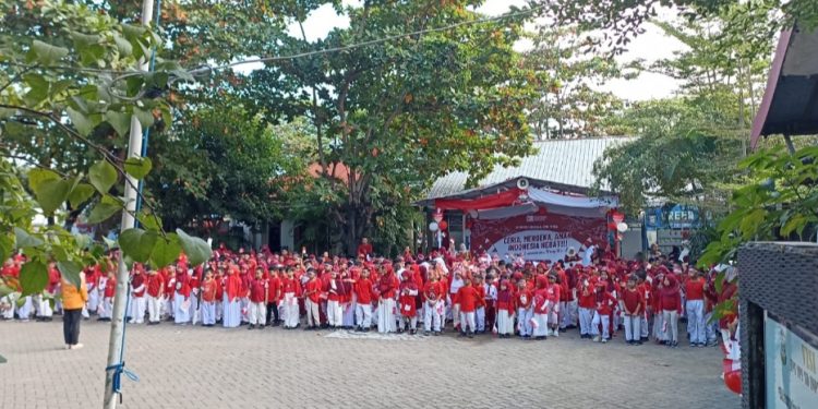 Perayaan HUT, SDI Unggulan BTN Pemda Rayakan Berbagai Lomba