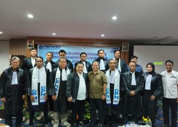 Gelar Pelantikan Calon Advokat di Makassar, DPN PERADMI Buktikan Perluas Jaringan