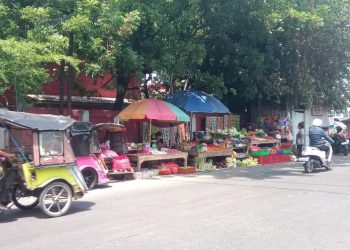 Miris, SDN Beroanging dan Pos Lantas Teralih Fungsi Menjadi Pasar