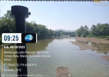 Debit Air Baku Bendungan Leko Paccing Menipis, PDAM Makassar Kerahkan Langkah Antisipatif