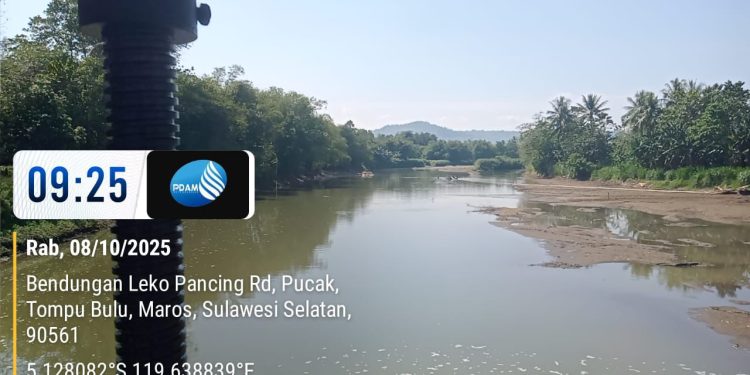 Debit Air Baku Bendungan Leko Paccing Menipis, PDAM Makassar Kerahkan Langkah Antisipatif
