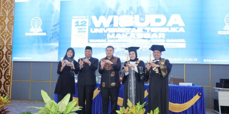 Wali Kota Munafri Ajak Lulusan UT Berperan Lewat Makassar Kreatif Hub