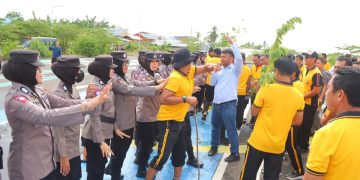 Asah Kembali Kemampuan, Polres Bulukumba Gelar Simulasi Penanganan Aksi Unras