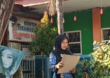UPT SPF SD Inpres Pannampu 2 Makassar Gelar Upacara Peringatan Hari Kesaktian Pancasila dengan Khidmat