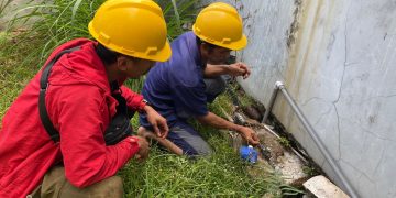 PDAM Makassar Lakukan Flushing di Rumah Pelanggan Terdampak Air Keruh