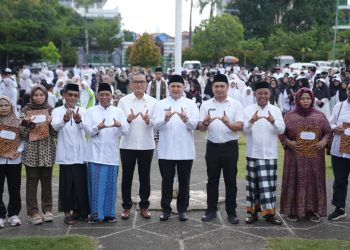Wali Kota Munafri Pimpin Apel Hari Santri 2025, Sampaikan Amanat Menteri Agama RI