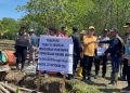 Pastikan Proses Hukum Berjalan Tertib, Polres Maros Kawal Eksekusi Lahan Empang