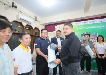 Wali Kota dan Ketua TP PKK Makassar Launching Program BioBerkah 1000 Pipa Biopori Permabudhi