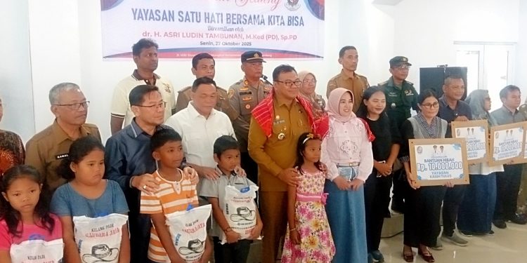 Gedung Yayasan Satu Hati Bersama Kita Diresmikan, Bupati Apresiasi, Polisi Usut Kasus Bom Molotov