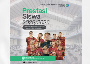 Harumkan Nama Sekolah, Tim Futsal SMP Negeri 5 Raih Prestasi Gemilang di Lomba Futsal ASKAC 2025