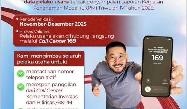 LKPM Triwulan IV, DPMPTSP Makassar Sampaikan Pengumuman dari Kementerian Investasi dan Hilirisasi