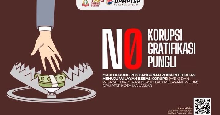 DPMPTSP Makassar Hadirkan Layanan Bersih, Tanpa Gratifikasi