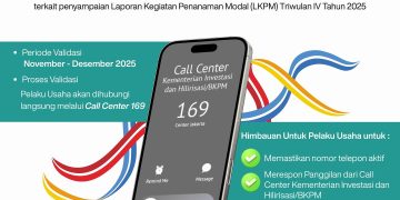 Kementerian Investasi akan Lakukan Validasi Data, DPMPTSP Makassar Imbau Pelaku Usaha Segera Sampaikan LKPM Triwulan IV