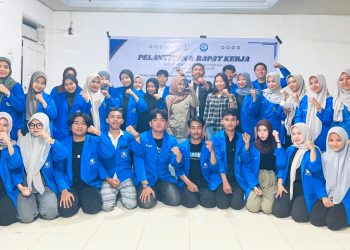 Muh. Harlan Nahkodai BEM STIMI YAPMI Makassar, Pengurus Baru Dilantik dan Langsung Gelar Rapat Kerja