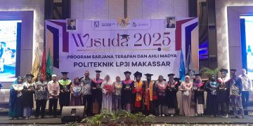 Politeknik LP3I Makassar Gelar Wisuda, Direktur Klaim Mayoritas Lulusan Telah Bekerja