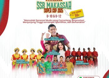 Dispora Makassar dan KORMI Kolaborasi Gelar Kejuaraan SSB Makassar Super Cup 2025