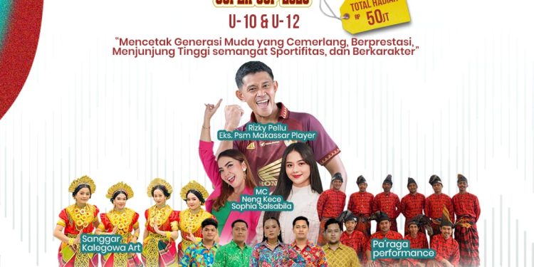 Dispora Makassar dan KORMI Kolaborasi Gelar Kejuaraan SSB Makassar Super Cup 2025