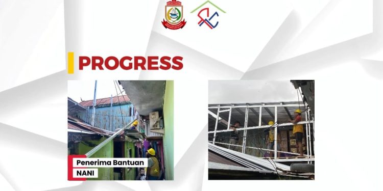 Makassar Peduli! Program Bedah Rumah Jadi Kado Istimewa di HUT ke-418, Disperkim dan BPBD Bersinergi