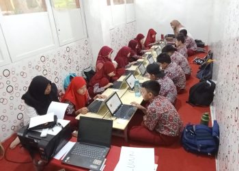 UPT SPF SD Inpres Barabaraya 1 Sukses Gelar Asesmen Nasional Berbasis Komputer
