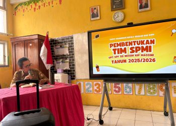 SDN KIP Maccini Gelar Rapat Dinas Internal, Bentuk Tim SPMI untuk Jamin Mutu Pendidikan