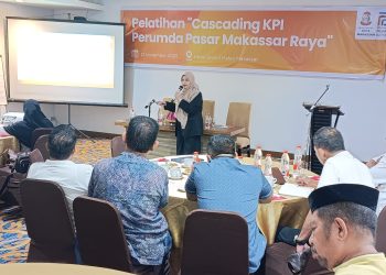 Perumda Pasar Makassar Mantapkan Strategi Lewat Pelatihan Cascading KPI
