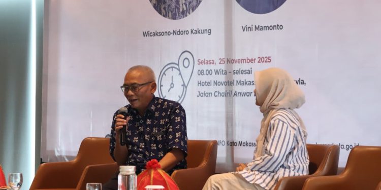 Diskominfo Makassar Undang Ndoro Kakung, Praktisi Media Sosial Bagikan Tips Kehumasan Era Digital