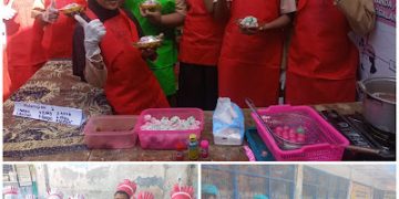 Lestarikan Kearifan Lokal, SD Inpres Perumnas Gelar Pelatihan Life Skill Membuat Kue Tradisional Khas Makassar