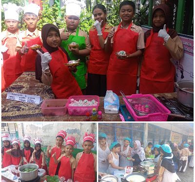 Lestarikan Kearifan Lokal, SD Inpres Perumnas Gelar Pelatihan Life Skill Membuat Kue Tradisional Khas Makassar