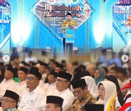 Kepala DPMPTSP Hadiri Pembukaan MTQ Kota Makassar 2025, Dukung Penguatan Nilai Spiritual
