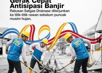 Makassar Bergerak Cepat Hadapi Musim Hujan, 321 Satgas Drainase Siaga di Tiga Wilayah Utama