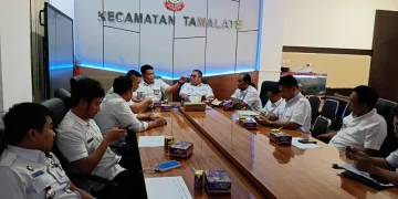 Camat Tamalate bersama Jajaran Terima Audisien KONI Kecamatan Tamalate