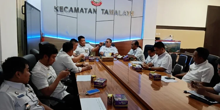 Camat Tamalate bersama Jajaran Terima Audisien KONI Kecamatan Tamalate