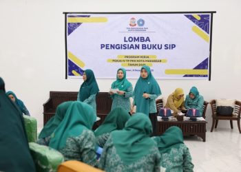 TP PKK Makassar Tingkatkan Kapasitas Kader Lewat Lomba Buku SIP 2025