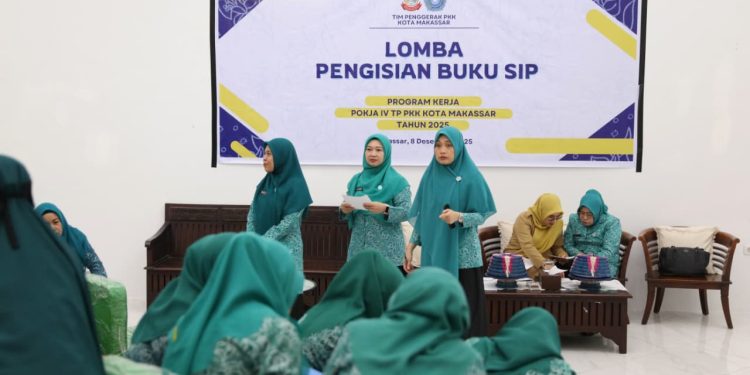 TP PKK Makassar Tingkatkan Kapasitas Kader Lewat Lomba Buku SIP 2025