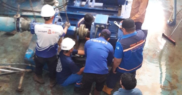 PDAM Makassar Lakukan Perbaikan Pompa 50 Lps, Pelanggan di Wilayah Terdampak Diimbau Siapkan Persediaan Air