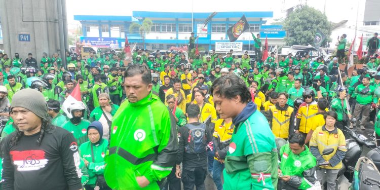 Aspirasi Tak Digubris, Aliansi Ojol Ancam Gelar Aksi Jilid II di Gedung DPRD Sulsel