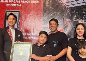 Ulang Tahun Anak Diberitakan Ratusan Media, MURI Anugerahkan Rekor Nasional