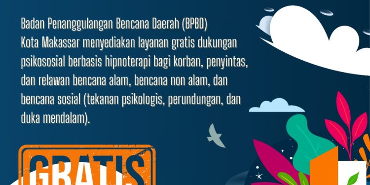 Inovasi HARMONI Hadir di Makassar, BPBD Berikan Layanan Psikososial Gratis Untuk Penyintas Bencana
