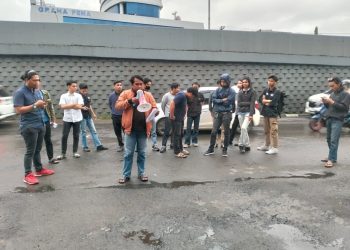 GMP Elit Indonesia Unjuk Rasa di Kejati Sulsel, Tuntut Penuntasan Kasus Penimbunan Laut Belakang Trans Studio