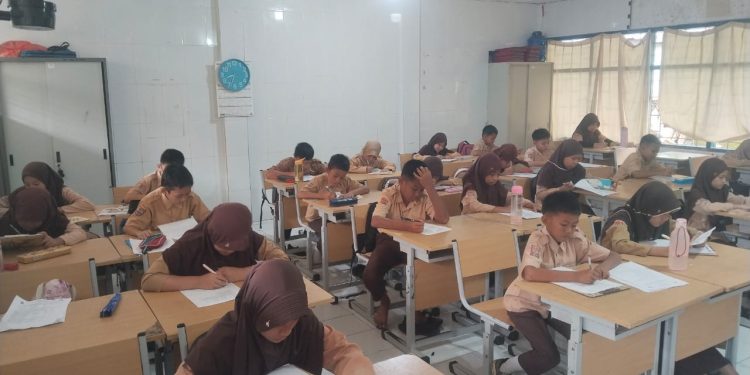 SD Inpres Perumnas Gelar Sumatif Akhir Semester, Evaluasi Pembelajaran dan Ukur Kompetensi Siswa