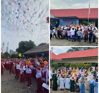 SD Inpres Perumnas Rappocini Gelar Acara Penyambutan Meriah untuk Peserta Didik Baru Tahun Ajaran 2025/2026