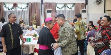 Munafri-Aliyah Hadiri Open House & Silaturahmi Natal, Ajak Warga Jaga Toleransi dan Kedamaian