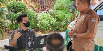 Sekcam Tamalate Pantau Langsung Pelayanan BPJS Keliling, Warga Antusias Manfaatkan Layanan